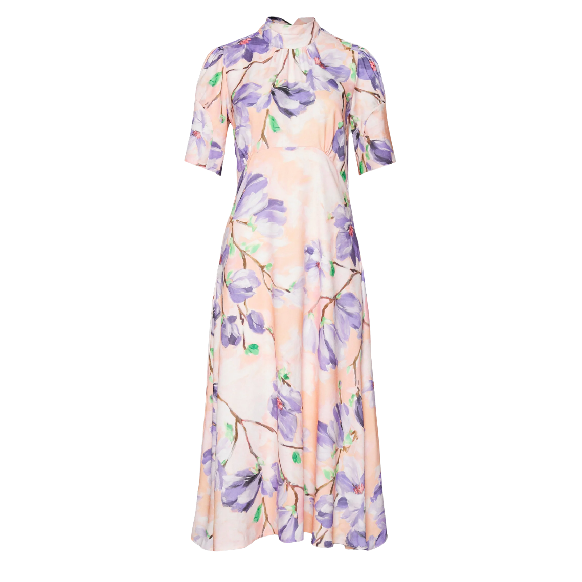 Pink & Blue occasion-wear dress | Virgo Boutique