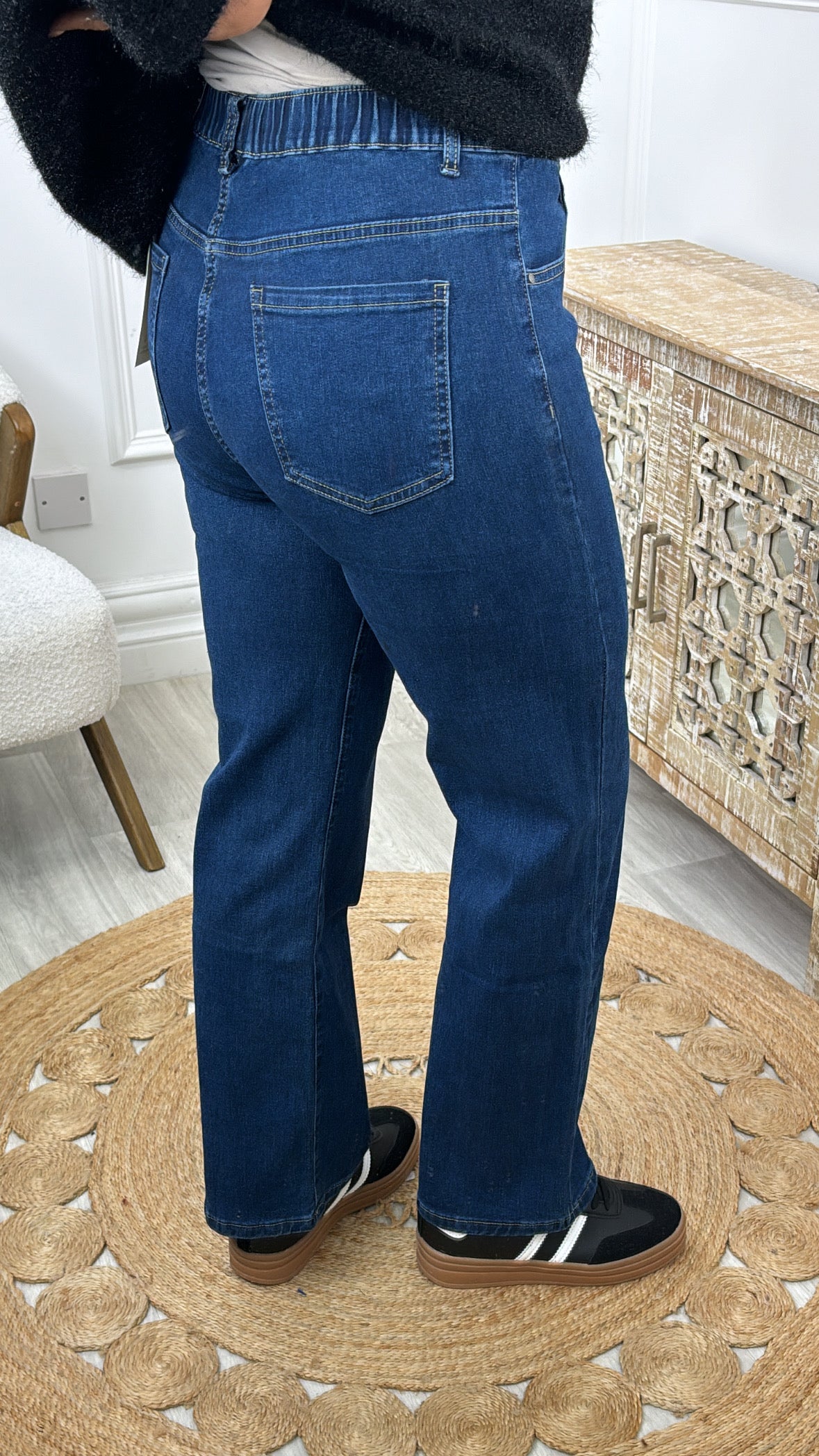 Joslyn Blue Wide Leg Jeans