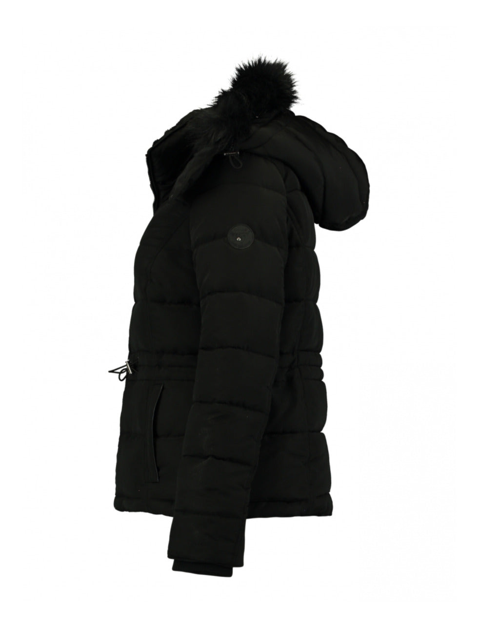 Amber Black Puffer Jacket