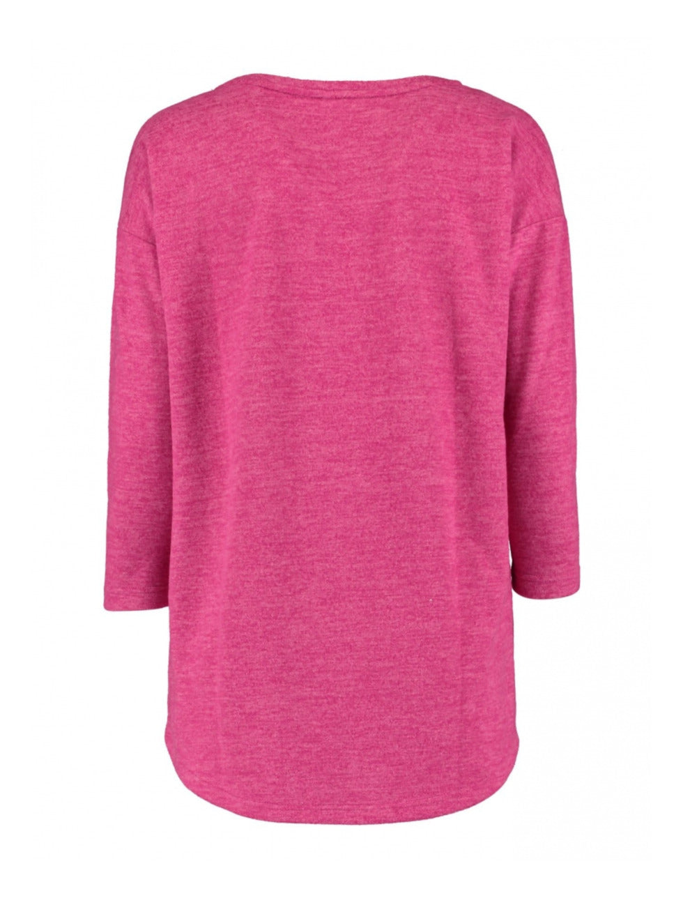 Mia Pink Berry Marl Knit Top