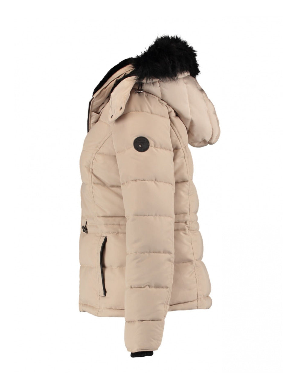 Amber Beige Puffer Jacket