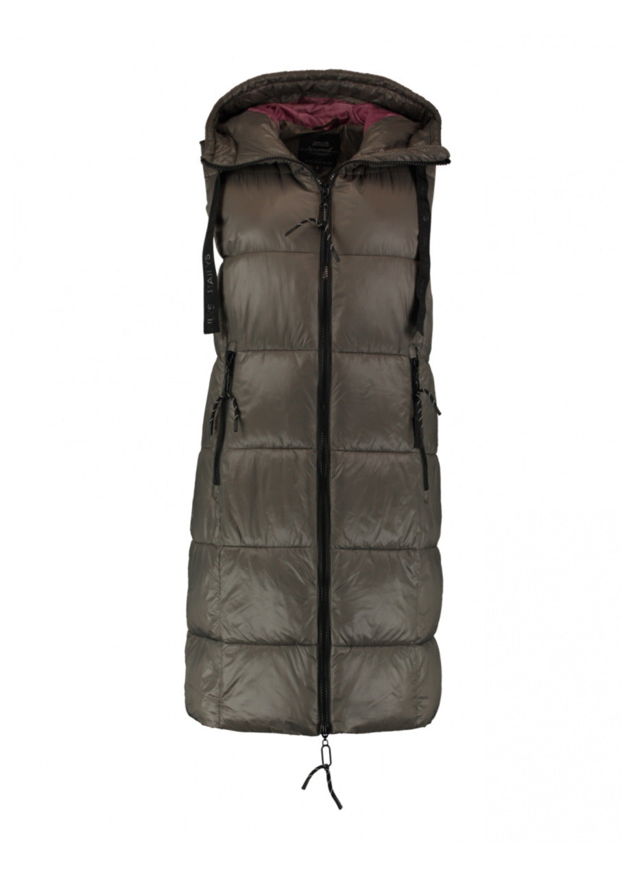 Blake Khaki Puffer Gilet