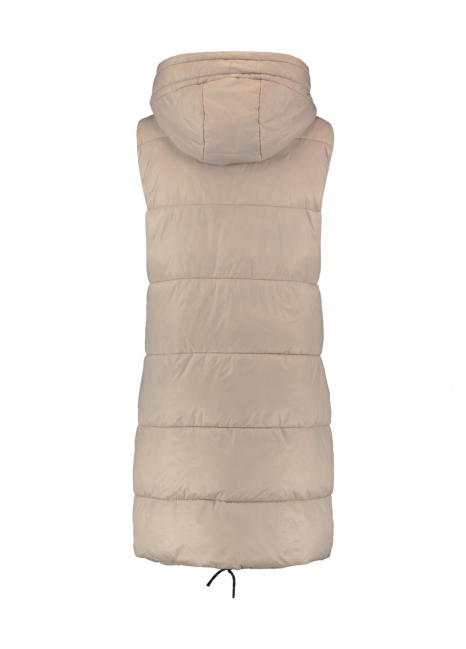 Blake Beige Puffer Gilet