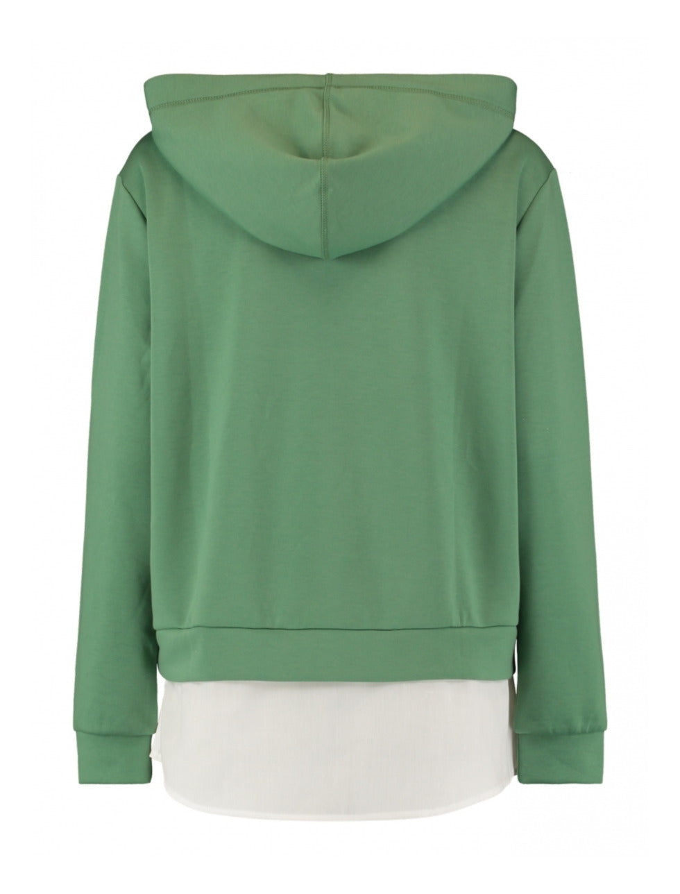 Elianne Green Layered Sweatshirt