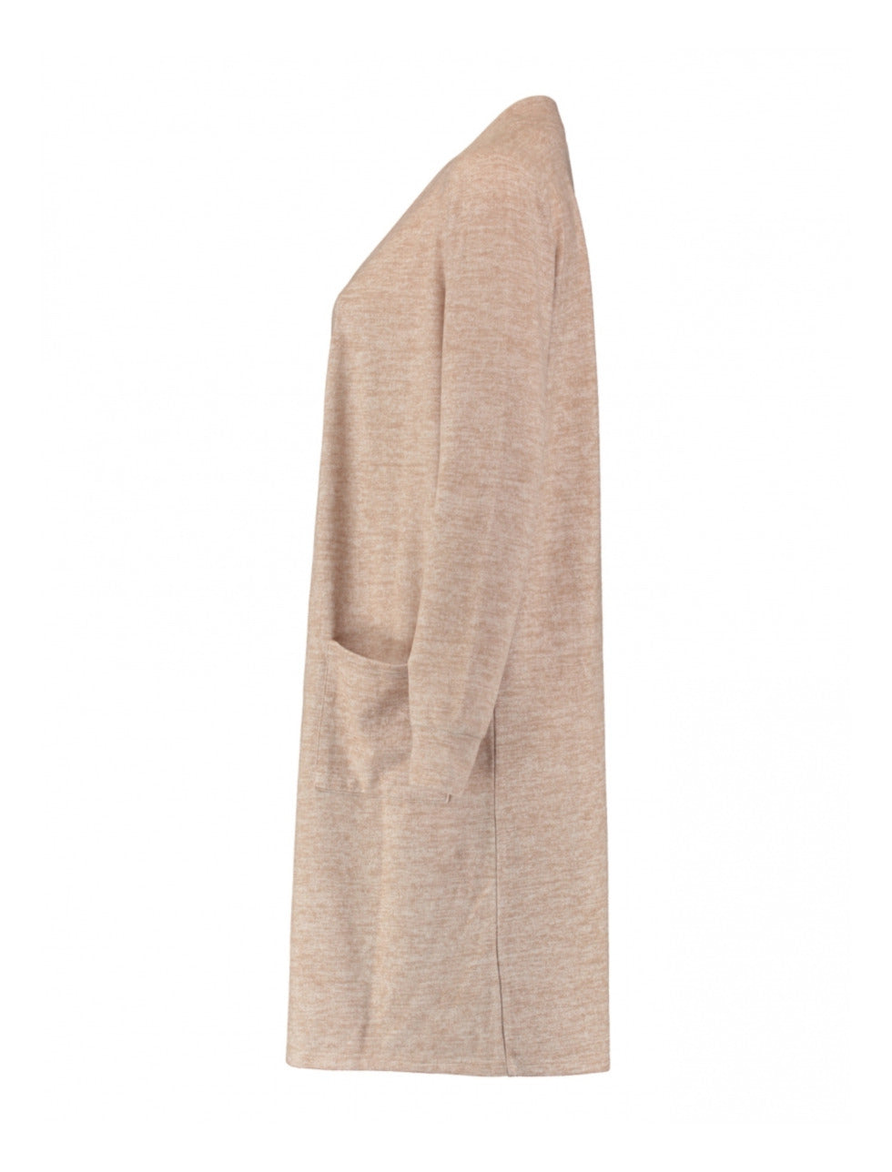 Montana Taupe Edge To Edge Long Cardigan