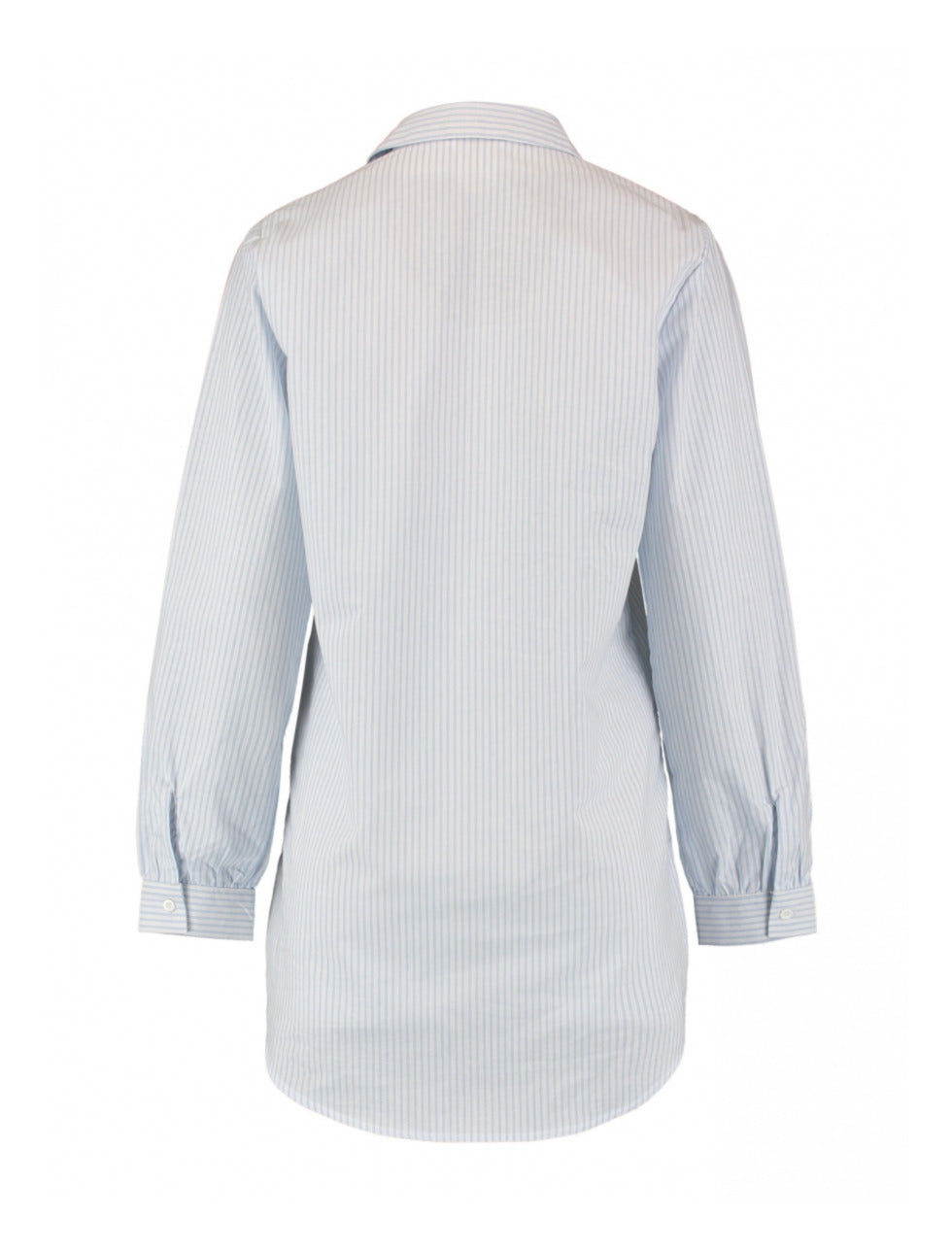 Miola White Blue Stripe Shirt