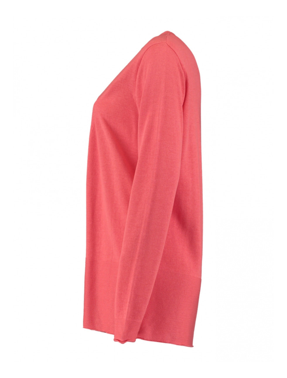 Ravenna Coral Edge To Edge Cardigan