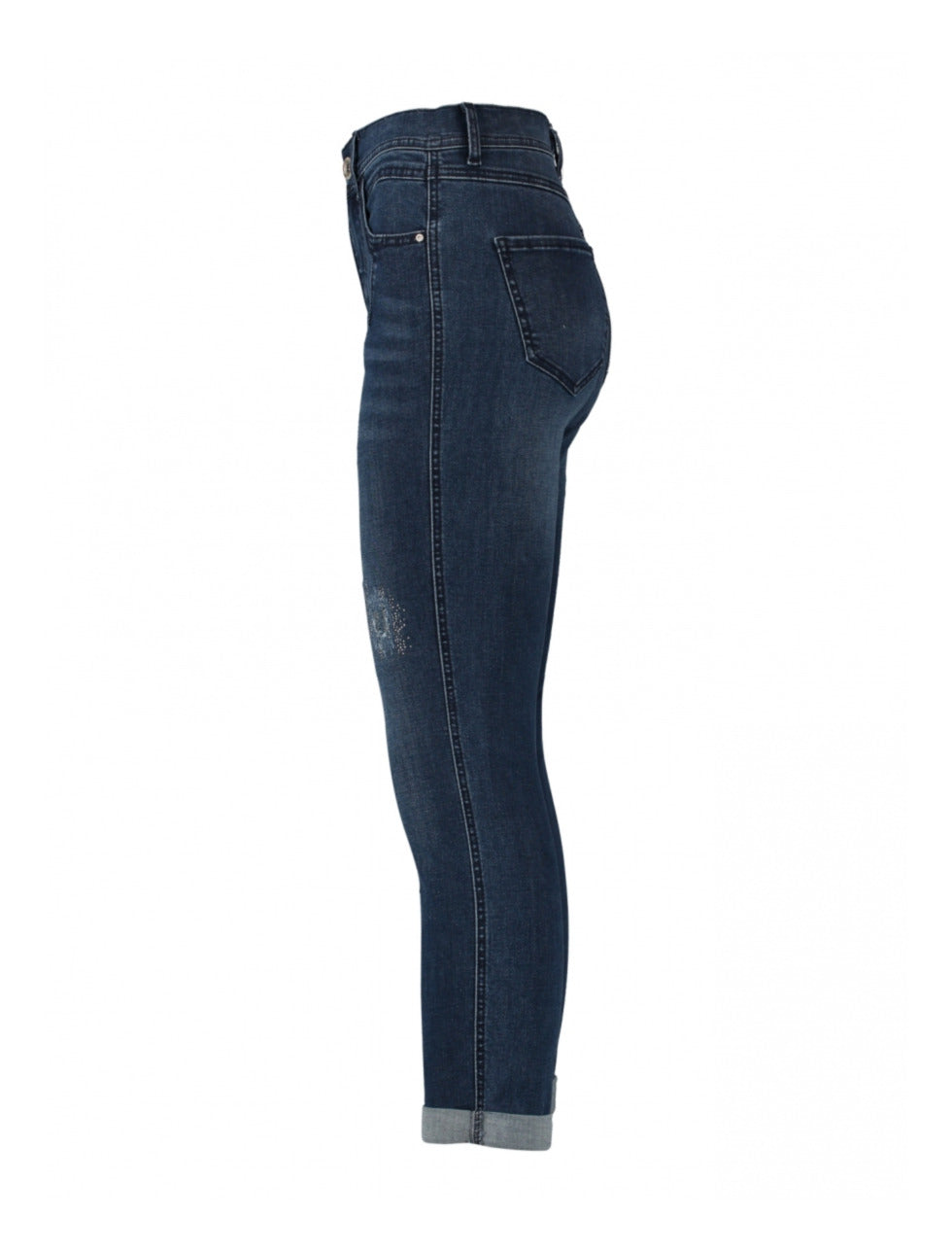 Amaris Mid Blue High Waist Skinny Jeans