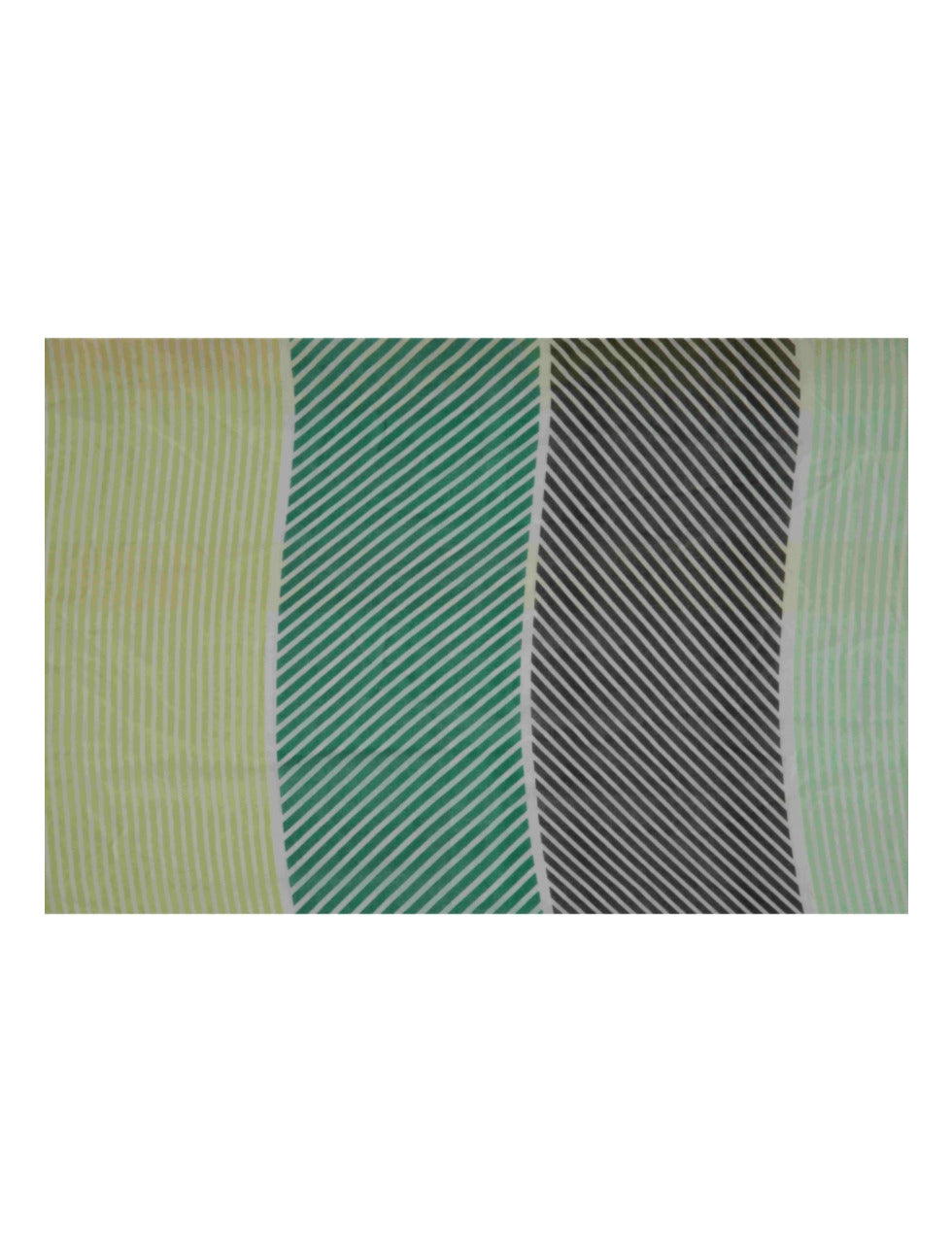 Marie Green Stripe Scarf