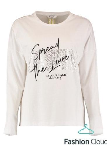 Lottie White Spread The Love Top