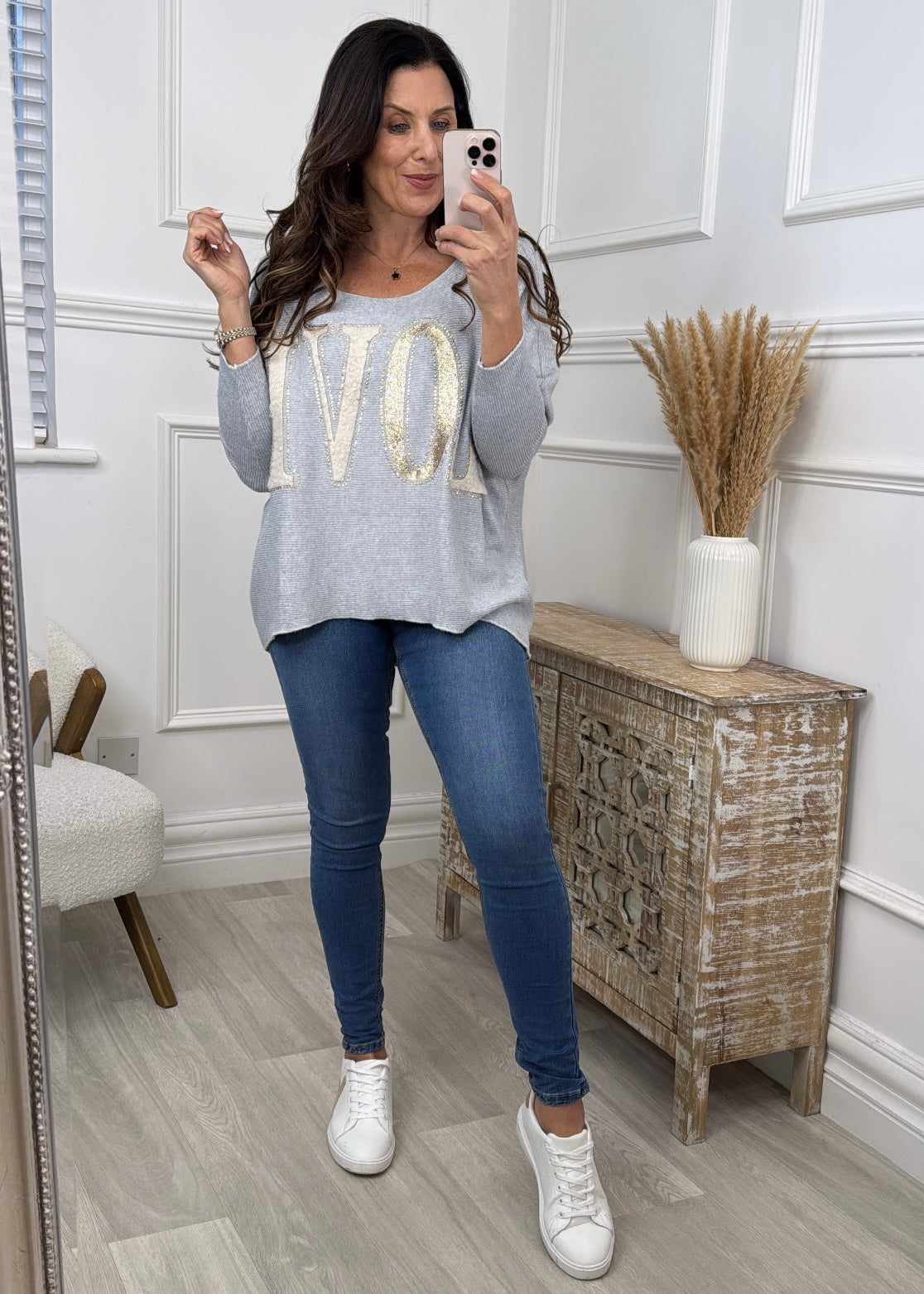 Jill Grey LOVE Top