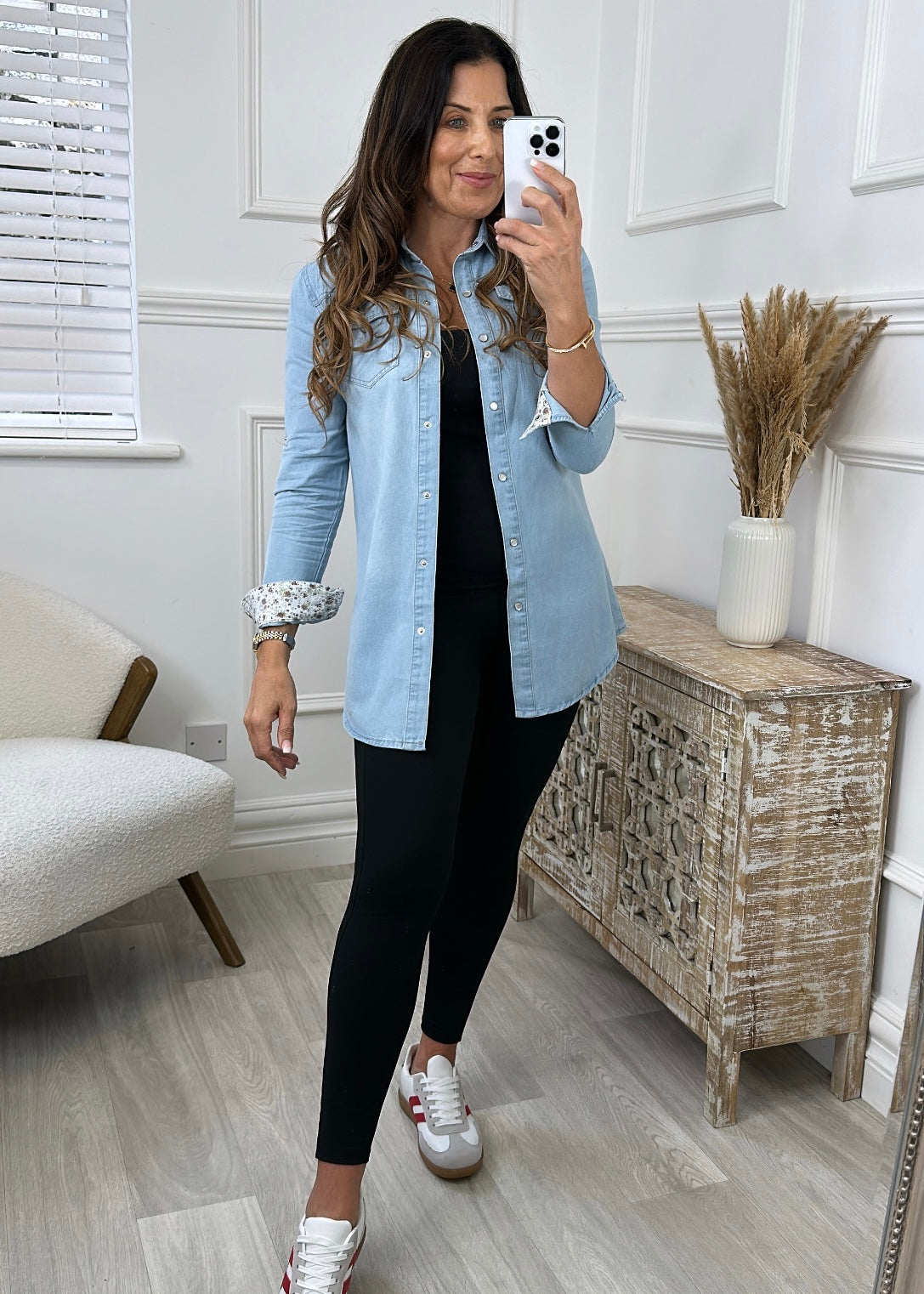 Lorena Light Denim Shirt