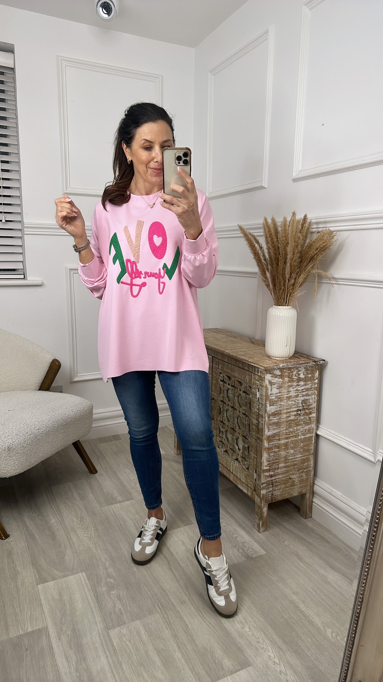 Blake Pink LOVE Yourself Sweatshirt