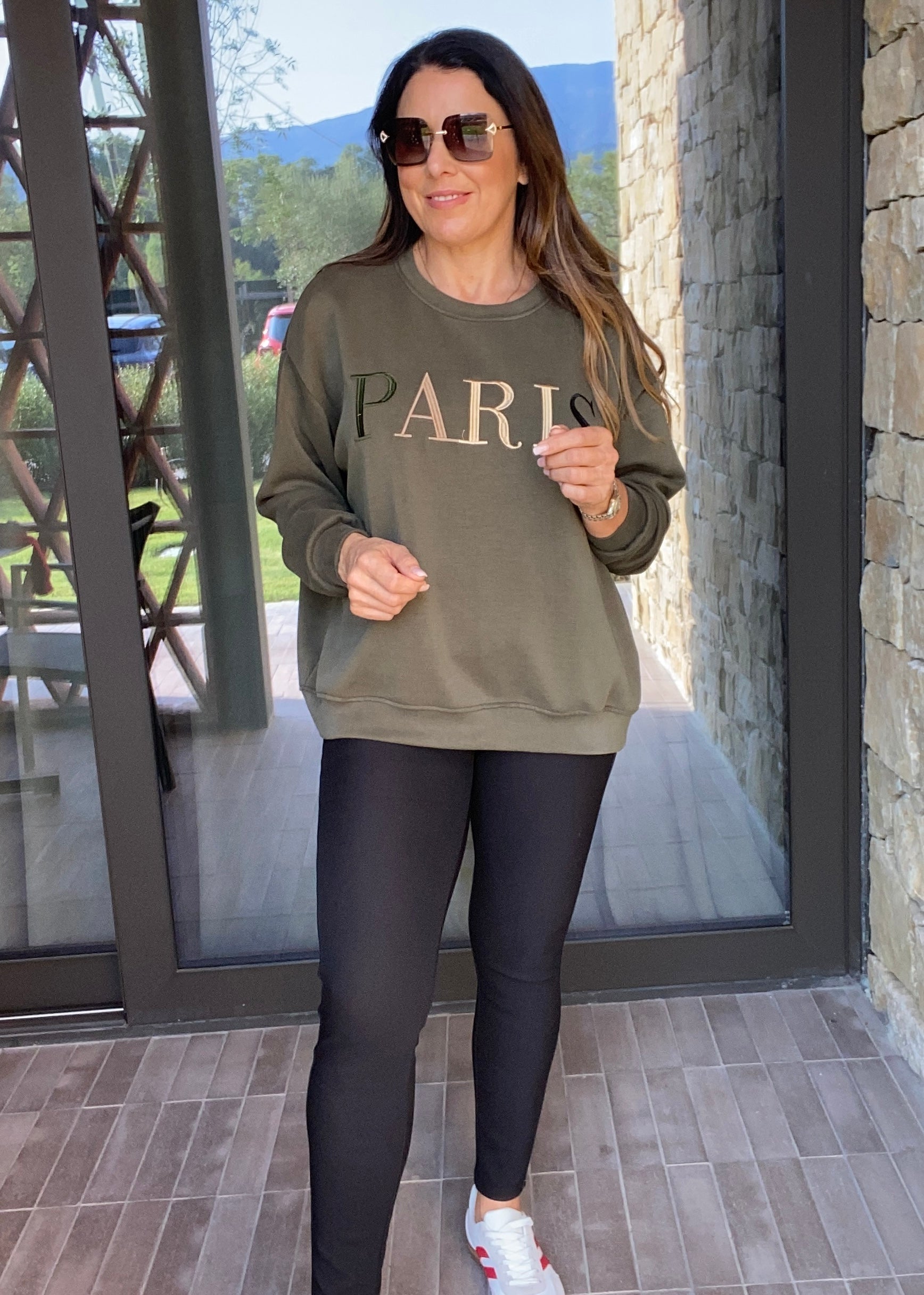 Marlena Khaki PARIS Jumper