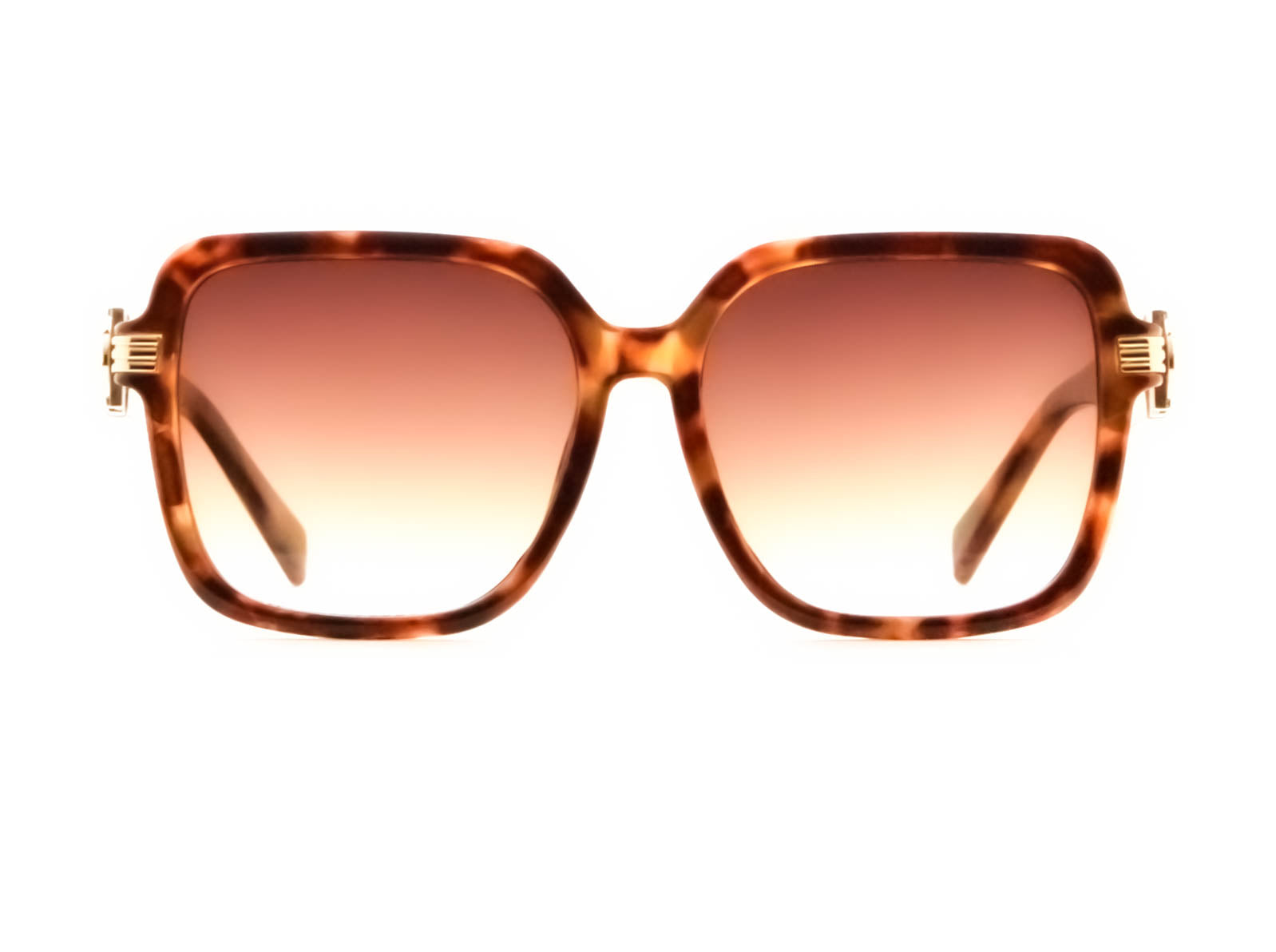 Myra Brown Gold Side Detail Sunglasses