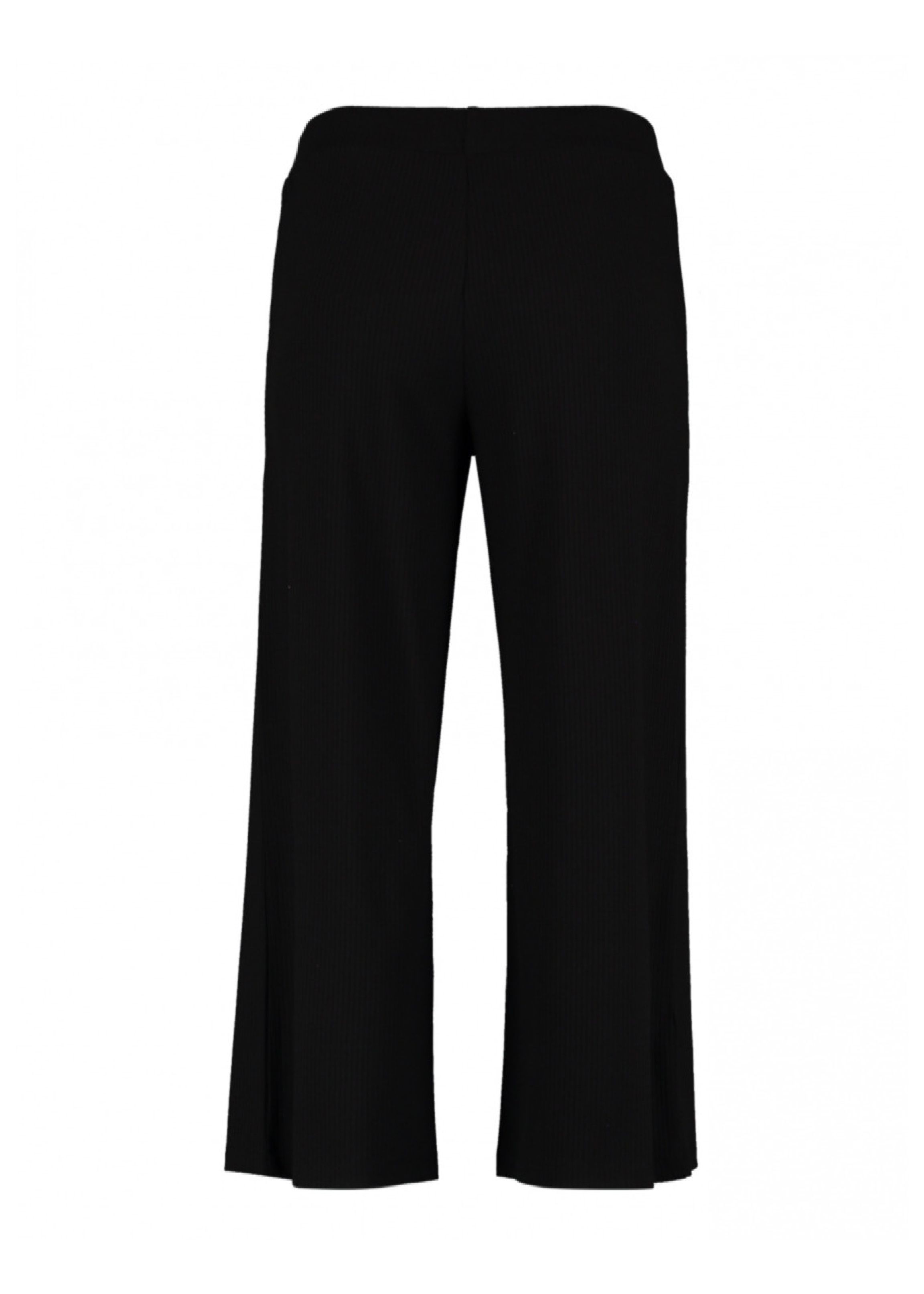 Belinda Black Ribbed Trousers