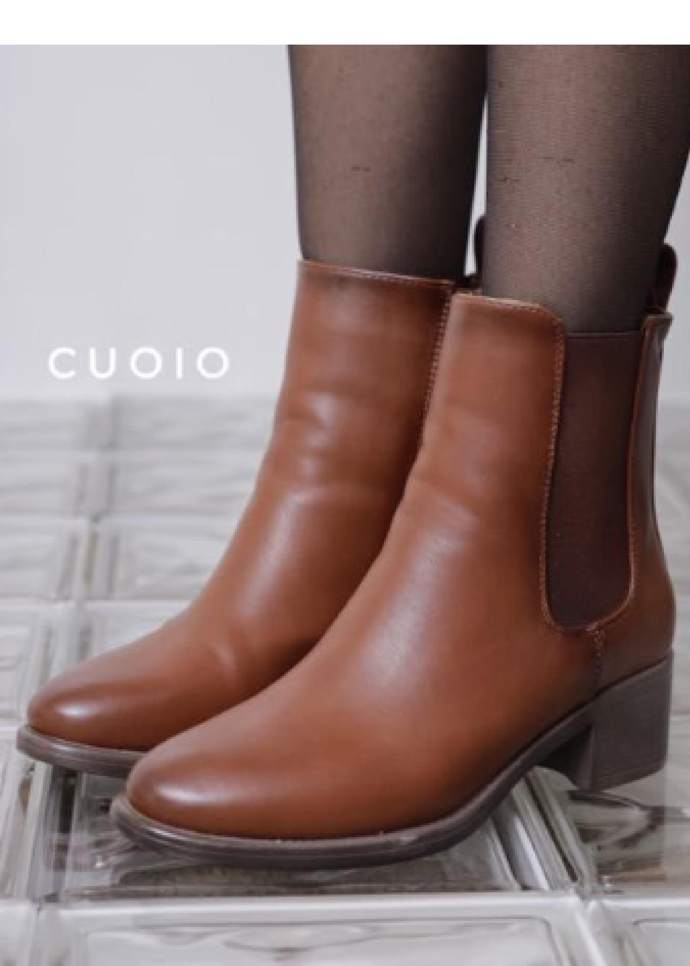 Evanna Camel Ankle Boots