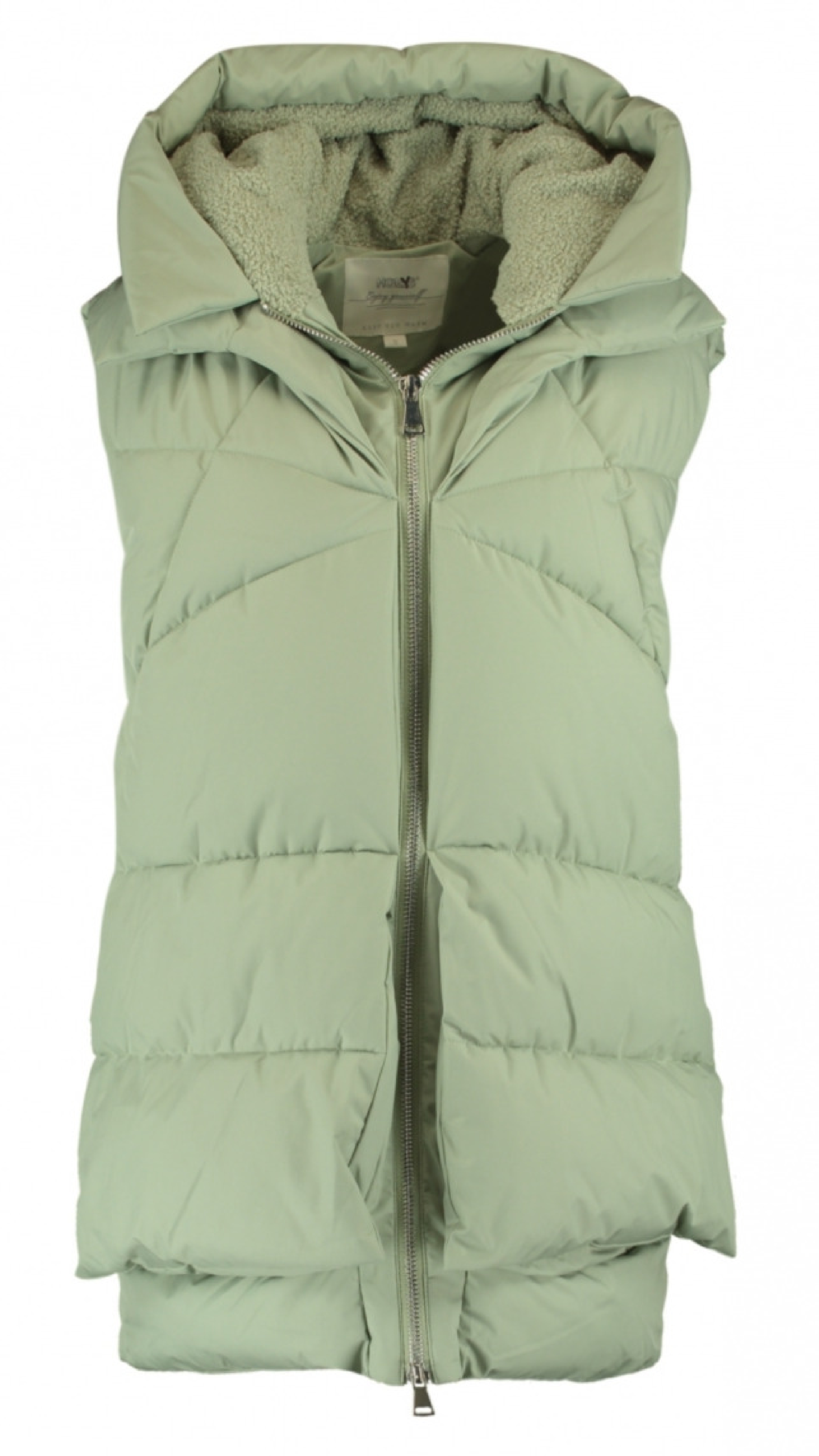 Liva Sage Layered Puffer Gilet