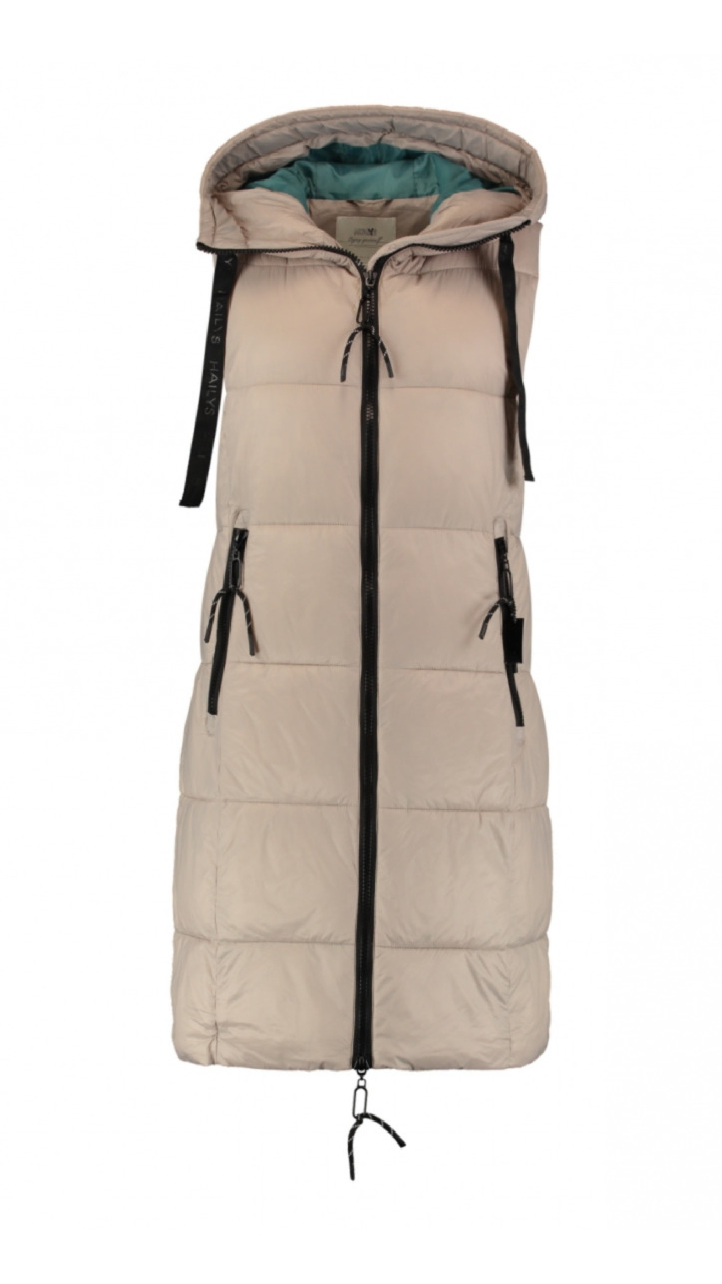 Blake Beige Puffer Gilet