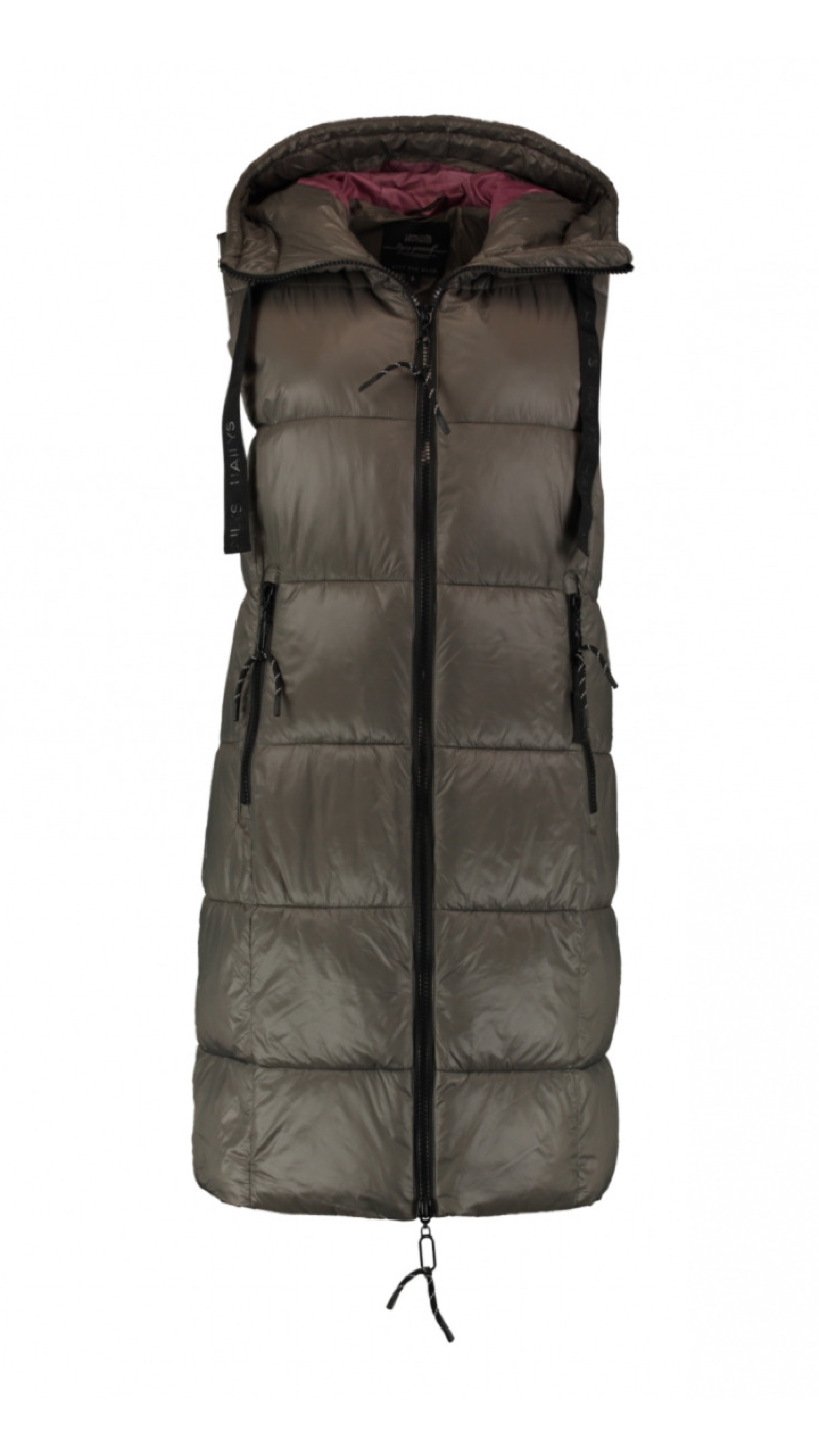 Blake Khaki Puffer Gilet