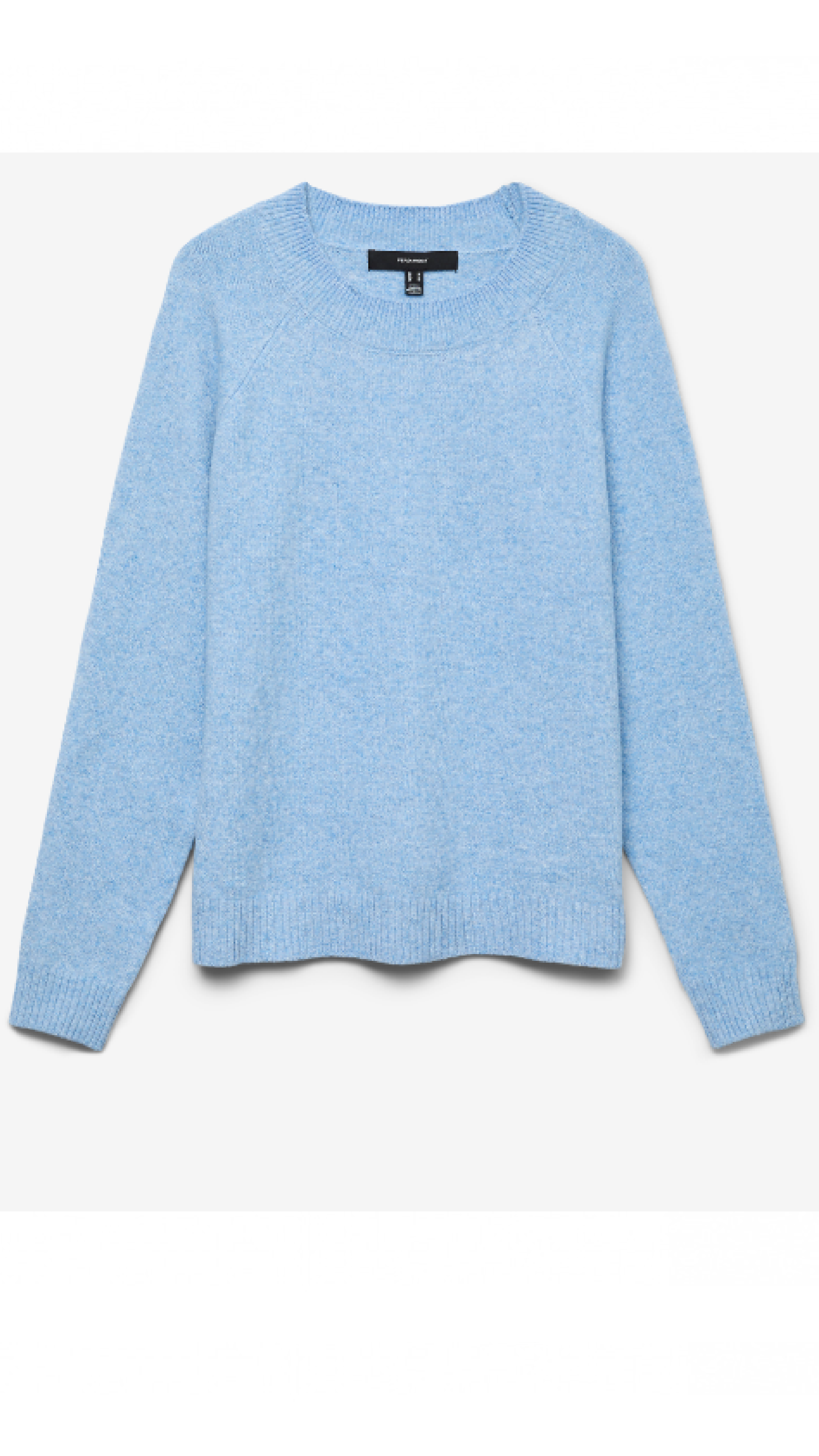 Doffy Boy Blue Round Neck Pullover