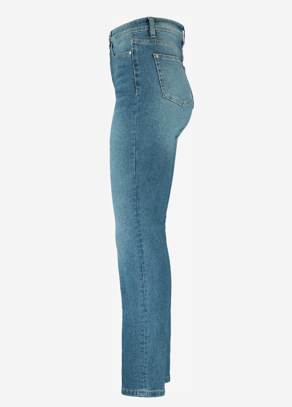 Sira Mid Blue High Waisted Jeans