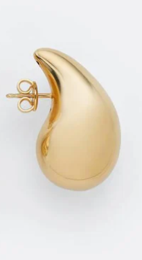 Beyonce Gold Teardrop Earrings