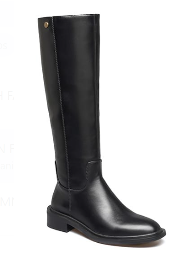 Lawrence Black Knee High Boots