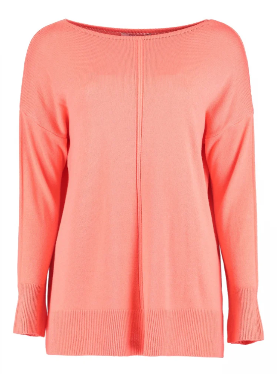 Alina Watermelon Front Seam Pullover