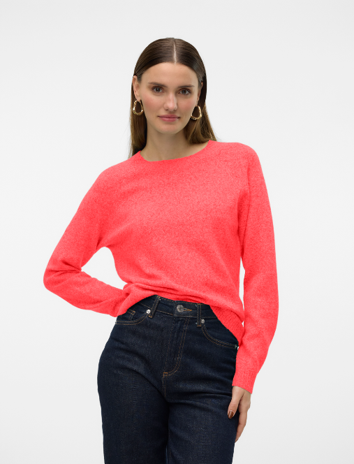 Doffy Dubarry Rose Round Neck Pullover