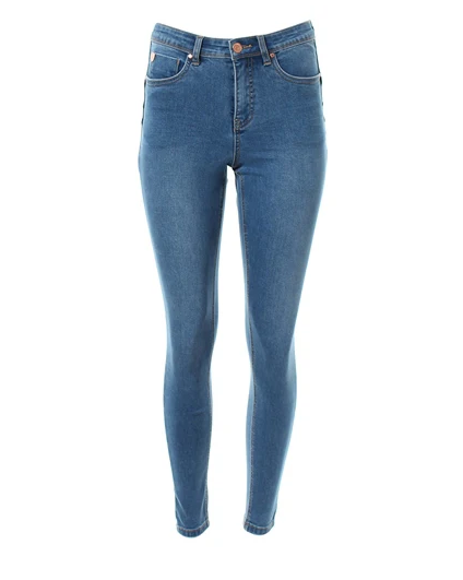 Belle Ice Blue High Waist Skinny Jeans