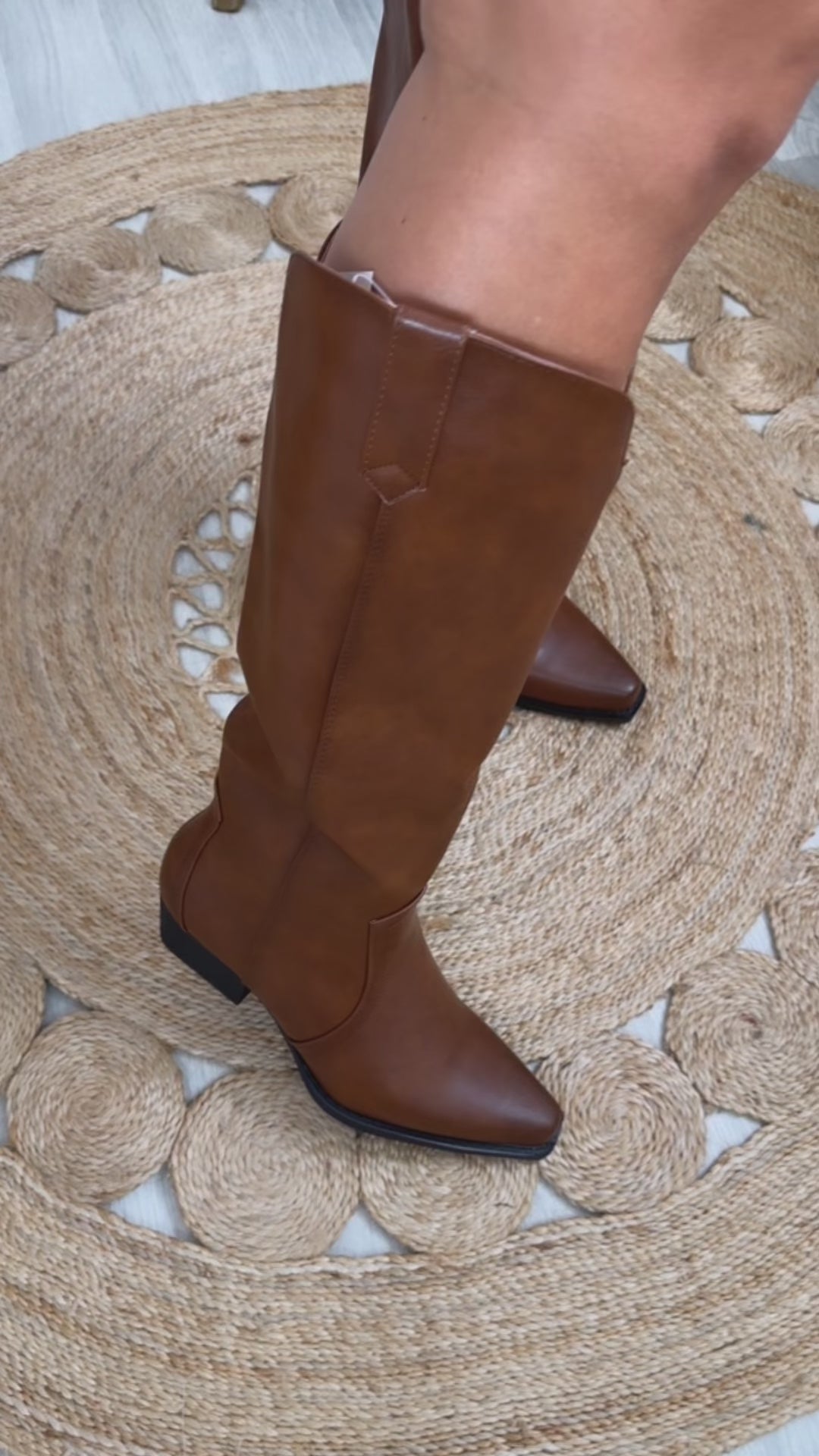 Didi Brown Western Boots