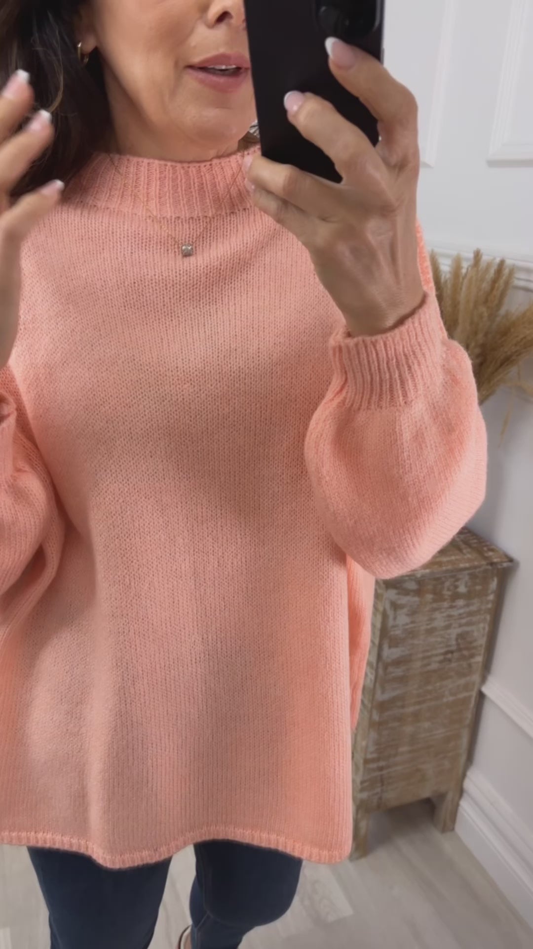 Anastasia Rose Seam Detail Sweater