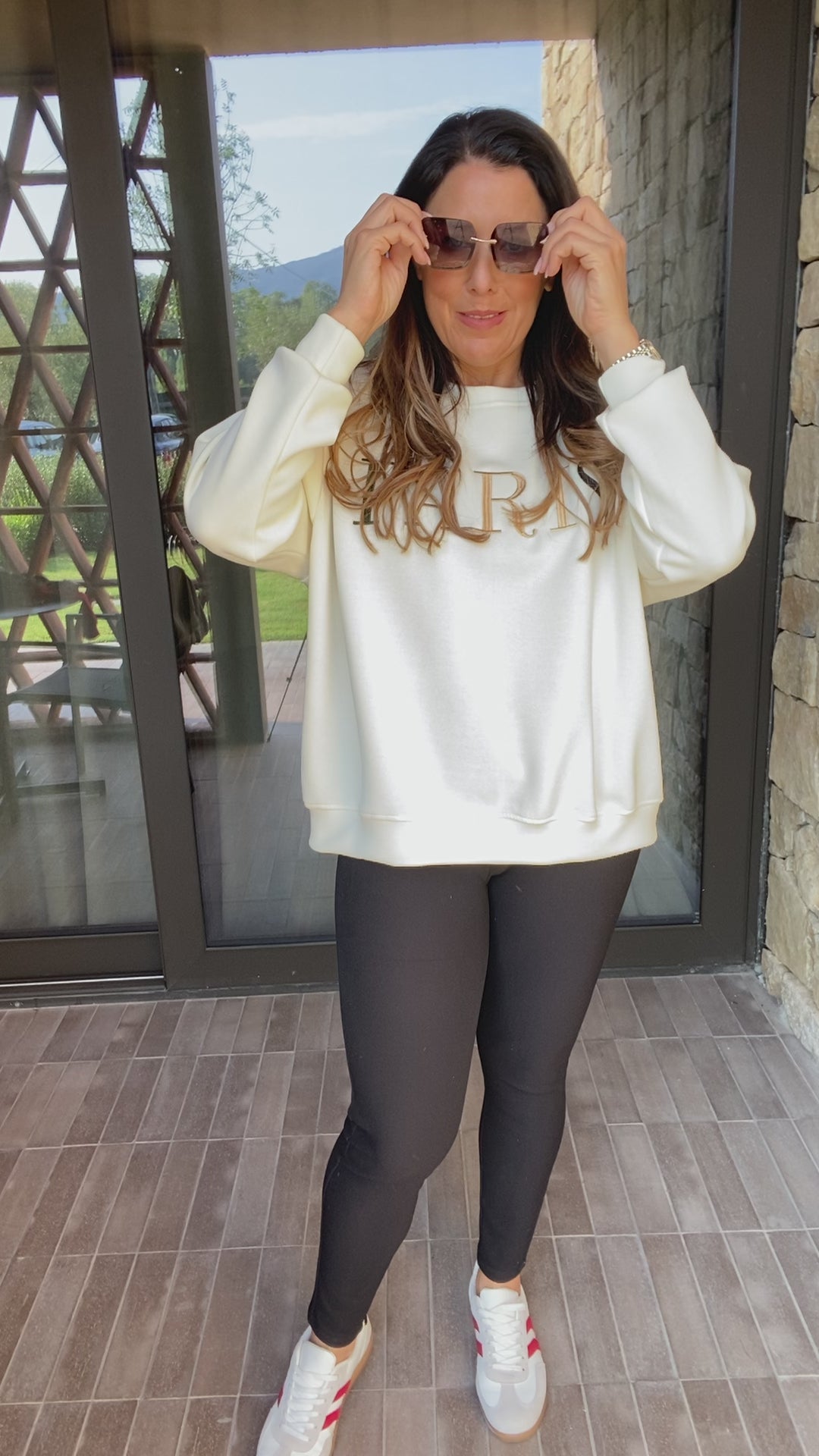 Marlena Cream PARIS Jumper