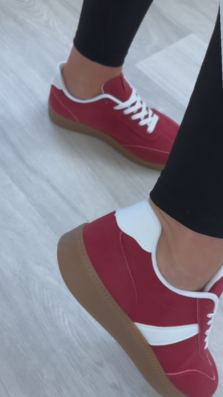 Edith Red Sneakers