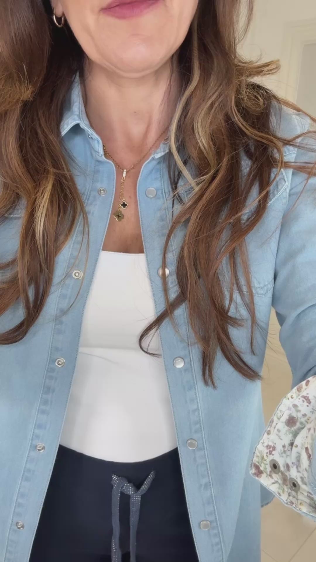 Lorena Light Denim Shirt