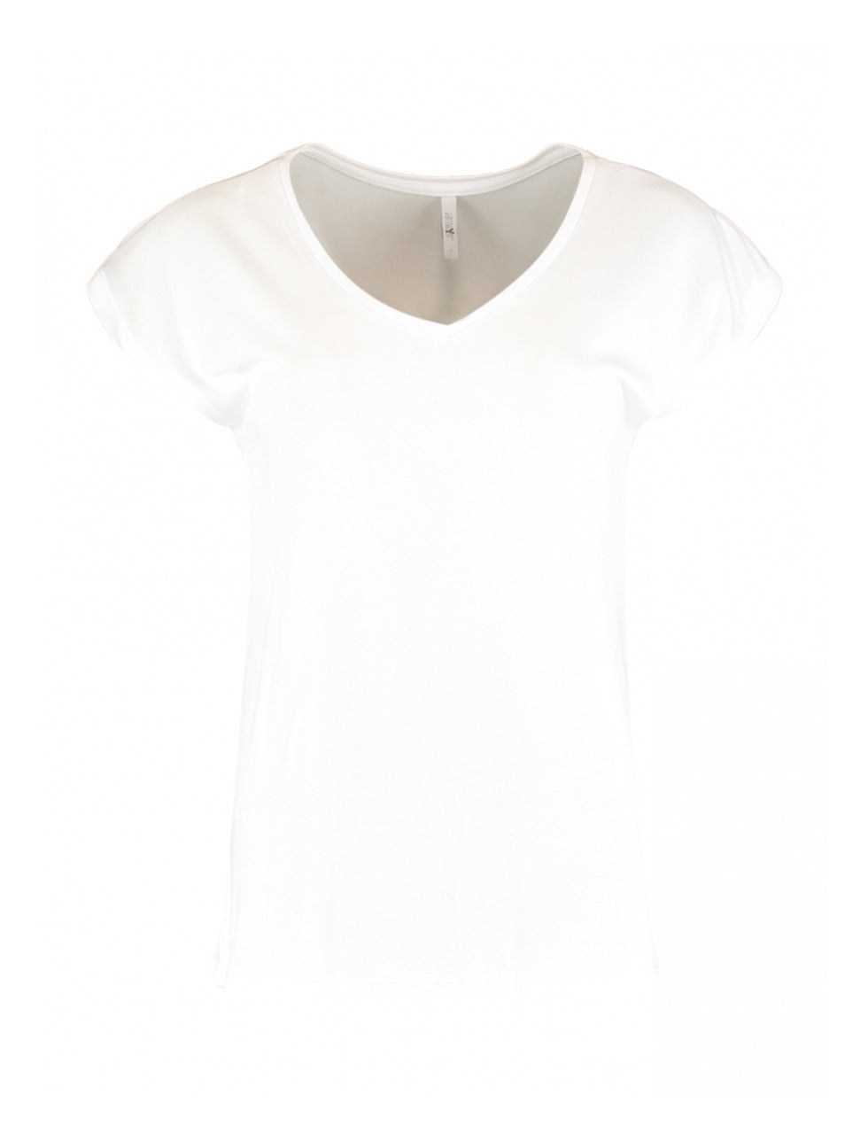 Piper White V Neck T-Shirt