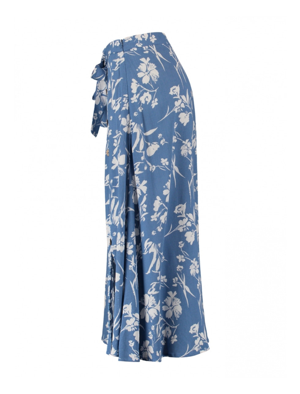 Katalina Blue Button Detail Skirt