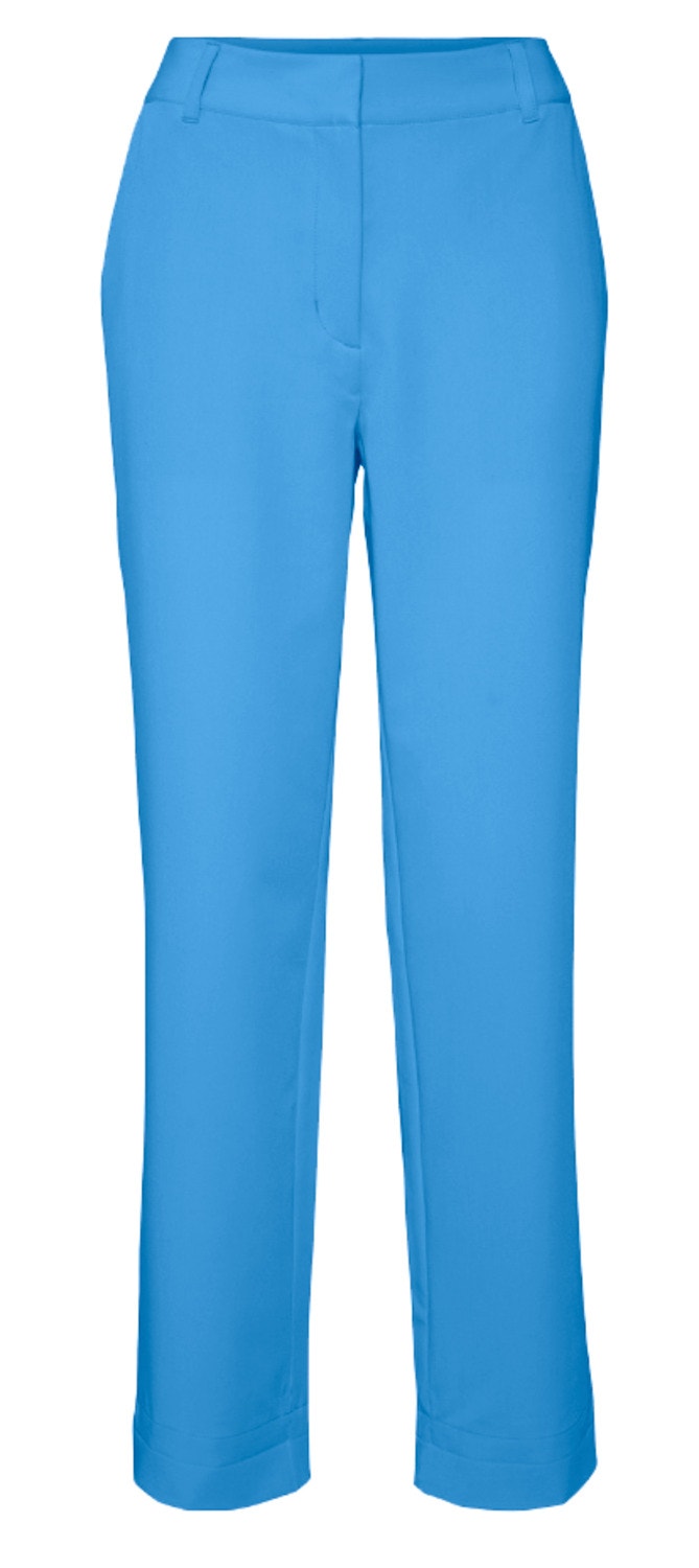 Zelda Blue High Waist Trousers